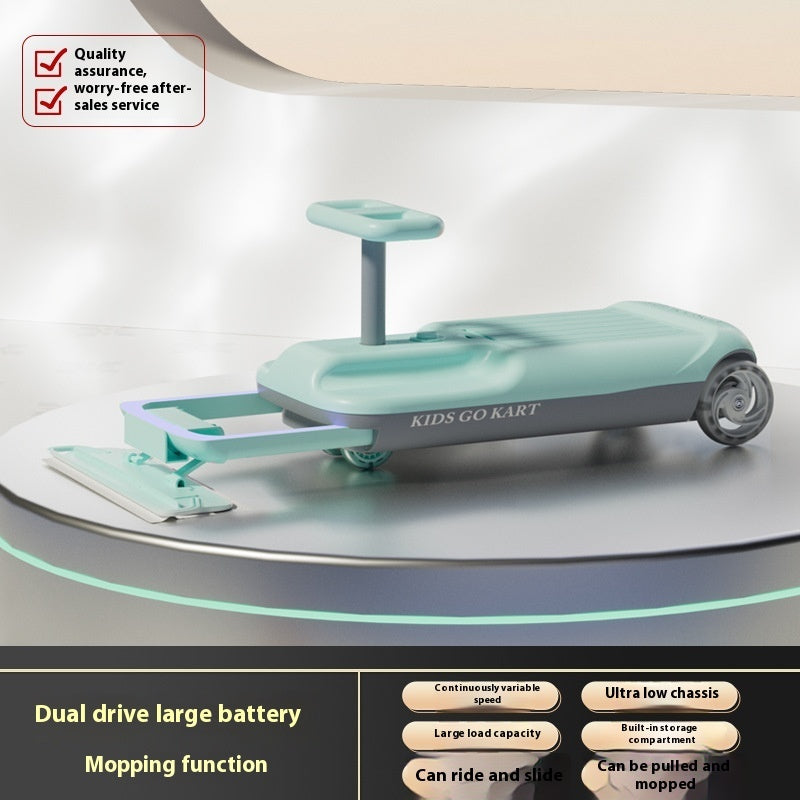 Children's Electric Torsion Bike With Dual Drive