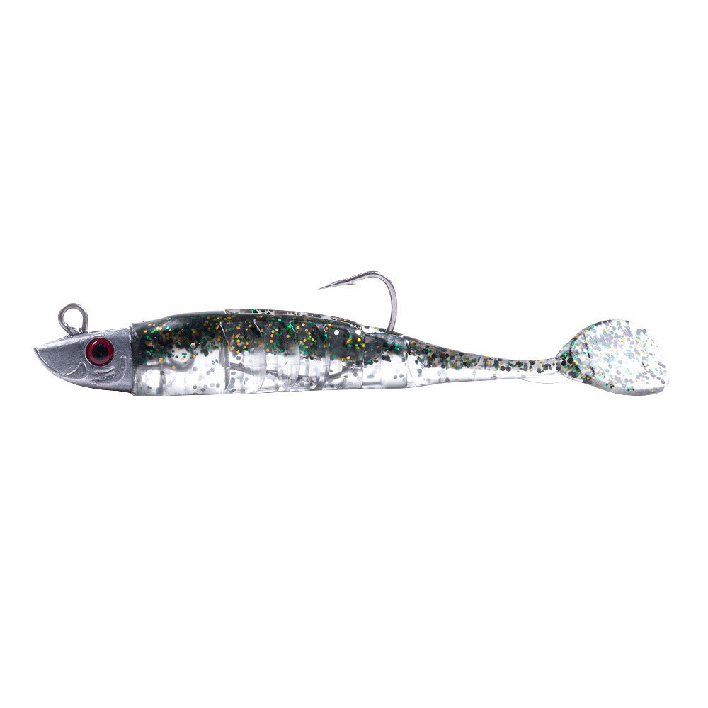 Crank Hook Lead Head Hook Long Shot Winter Soft Bait