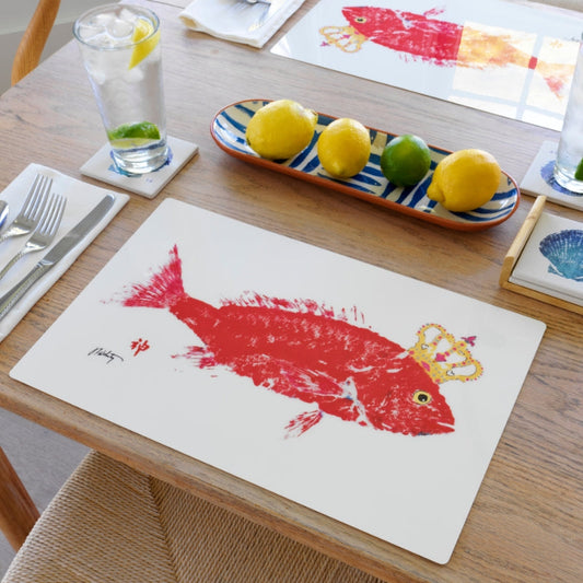 Princess Fish Placemat | Coastal