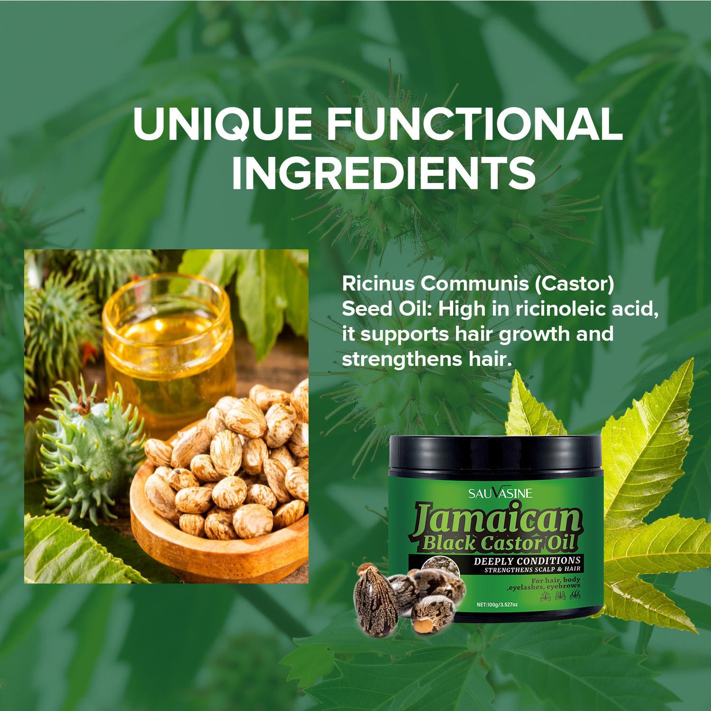 Black Castor Oil Solid Care