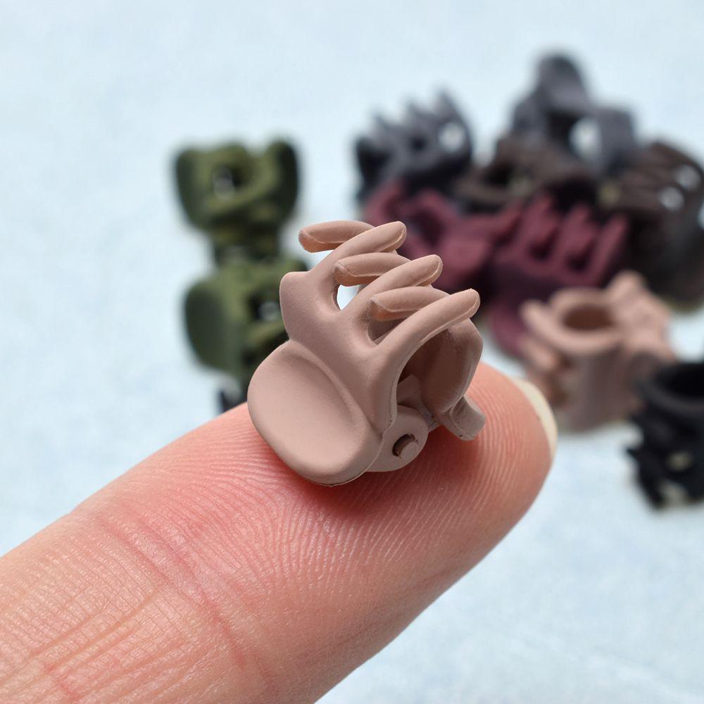 12/Lot Girls Cute Small Matte Texture Hair Claws Children Lovely Hair Clips Hairpins Headbands Kids Fashion Hair Accessories Hairgrip Headwear for Women