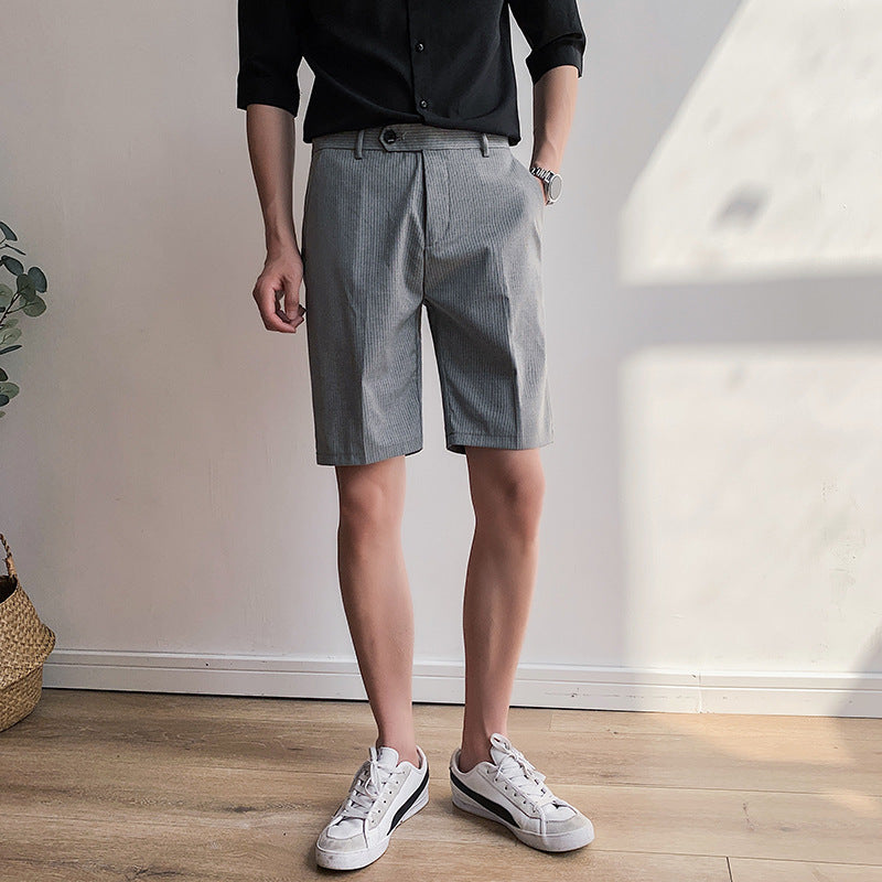 Summer boys' striped trousers