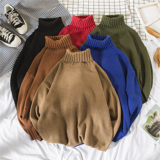 Autumn and winter turtleneck sweaters