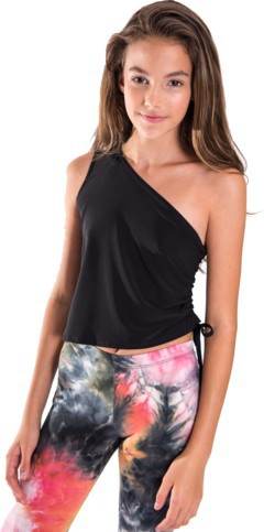 KIDS TIE - SIDE ONE SHOULDER TOP
