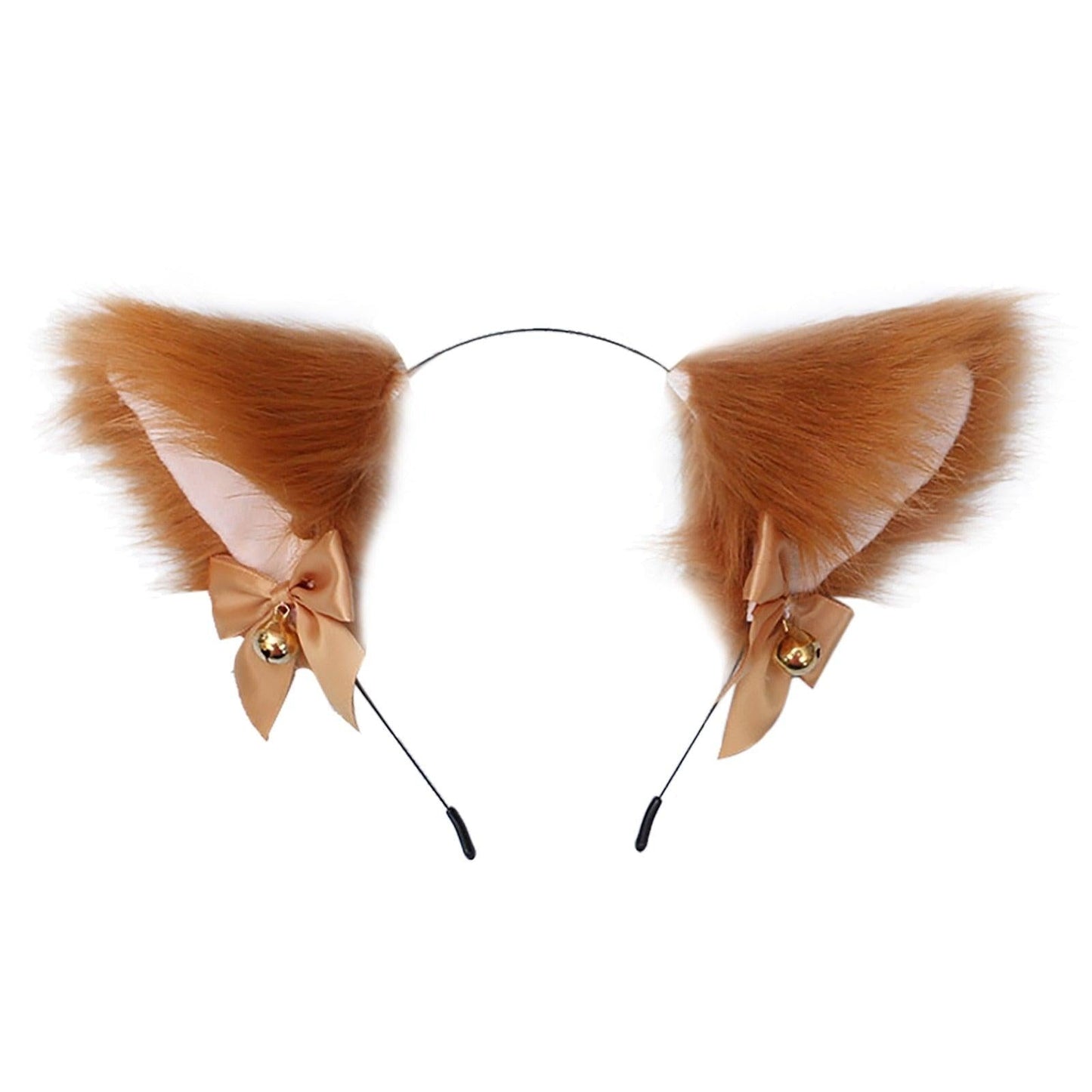 15 Colors Beautiful Masquerade Halloween Cat Ears Cosplay Cat Ear Party Costume Bow Tie Bell Headwear Headband Gorgeous Hair Accessories For Women