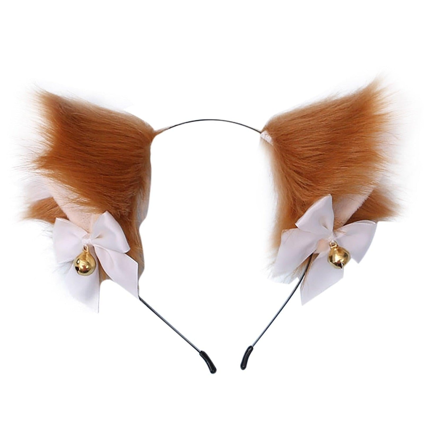 15 Colors Beautiful Masquerade Halloween Cat Ears Cosplay Cat Ear Party Costume Bow Tie Bell Headwear Headband Gorgeous Hair Accessories For Women