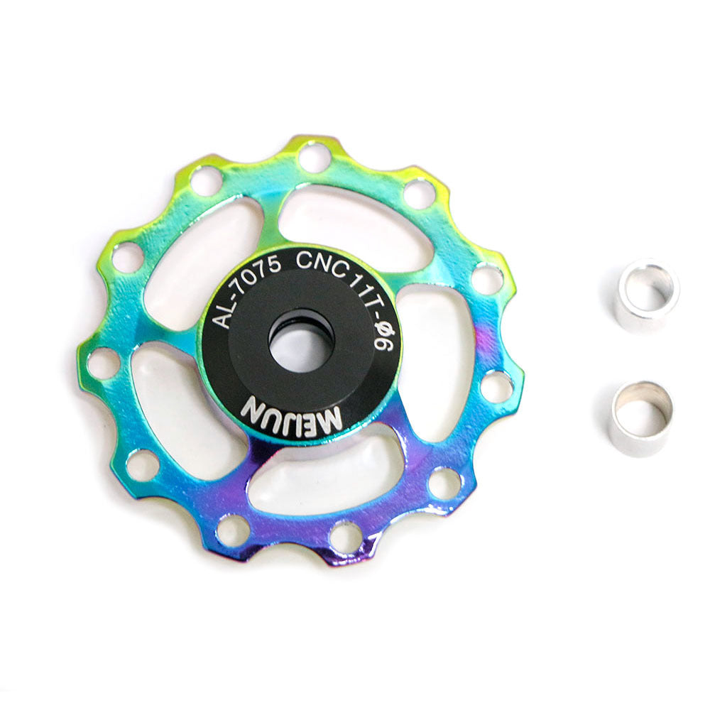 Mountain Bike 11T 13T Aluminum Alloy Rear Derailleur Guide Wheel