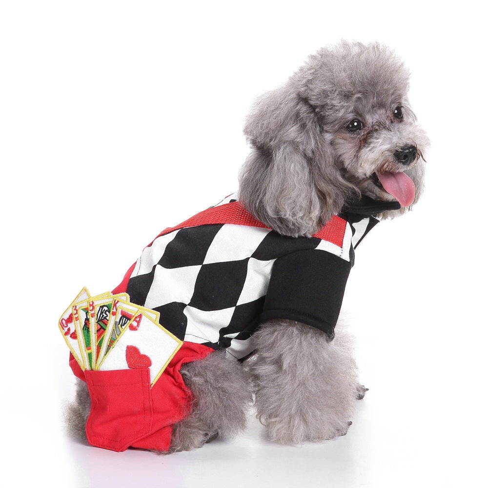 Holiday Pet Costume Clothes Suit