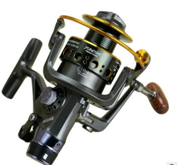 MG30-60 double-loading metal head front and rear brake reel fishing gear