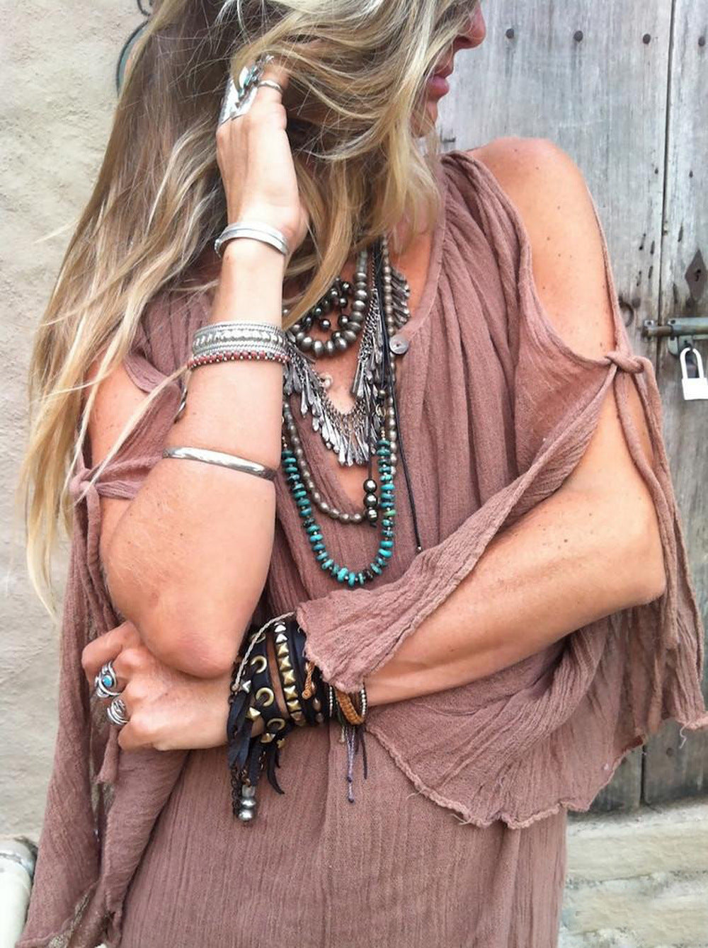 Bohemian holiday dress