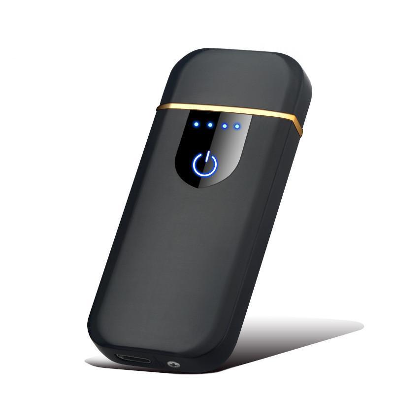 Touch Electric lighters Plasma Lighters Dual arc Lighter USB lighters Flameless Rechargeable Lighter Windproof Lighter Electric lighters for Camping,Starter, Hunting, Backpacking, Hiking Gadget For Men