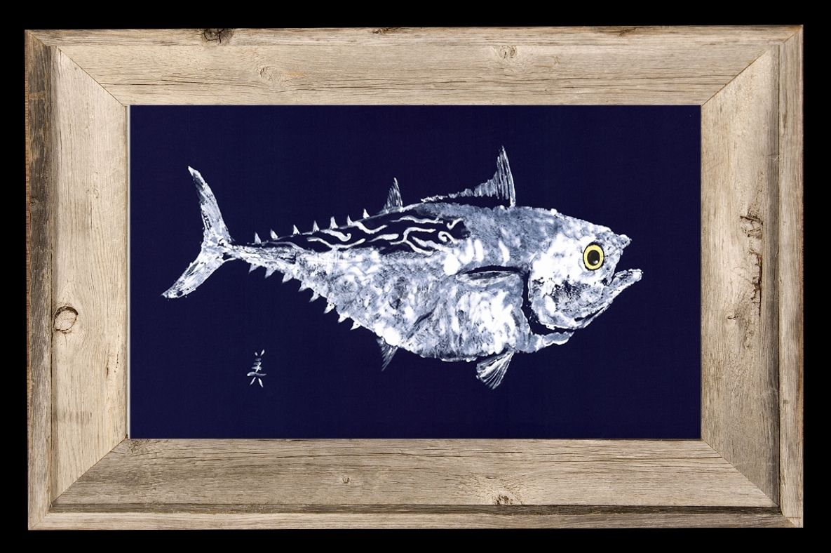 Coastal Art False Alabacore Fish Ocean Artist Inspired