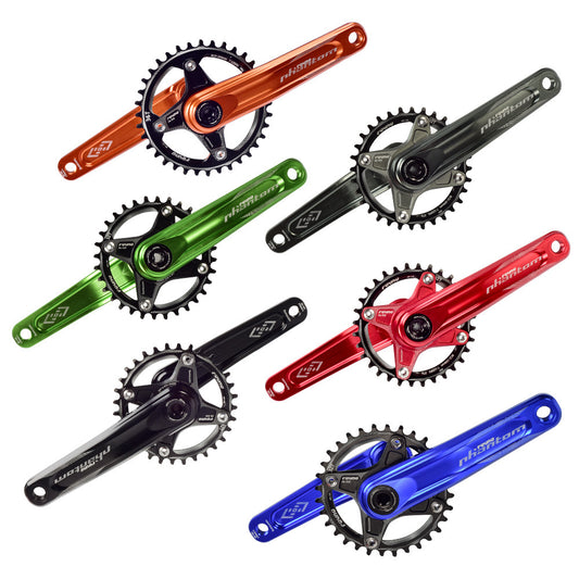 Mountain Bike Crank 104bcd To GXP Aluminum Alloy CNC Crank