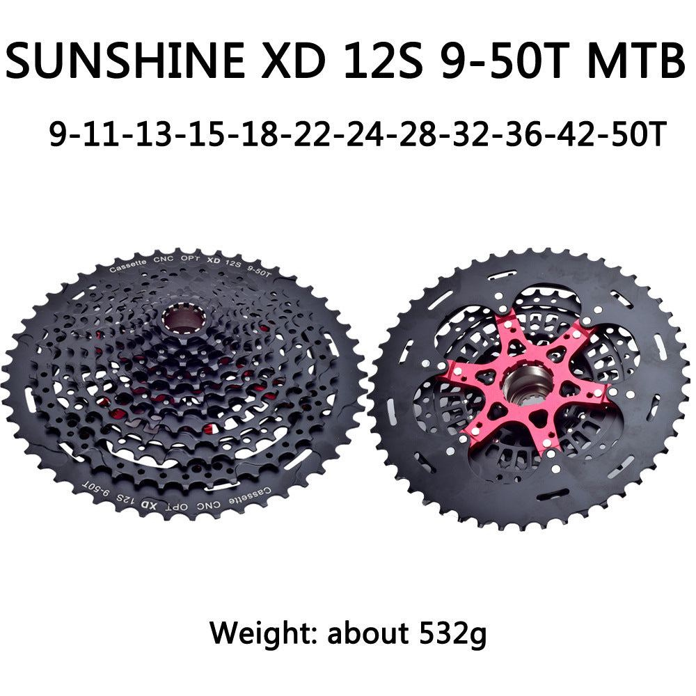 Mountain Bike Flywheel  8 9 10 11 12 Speed Suitable For XD Cassette Bicycle Flywheel