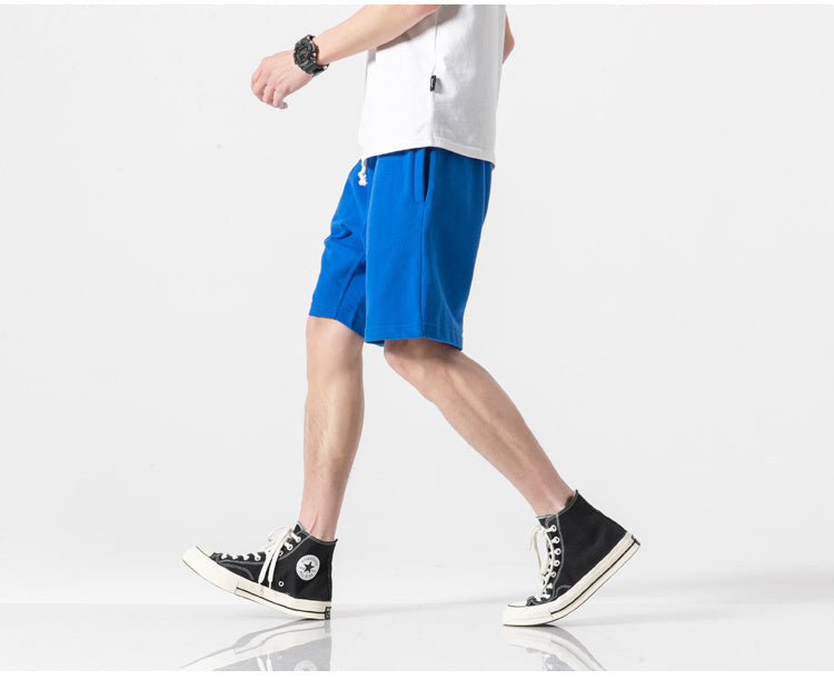 Sports Shorts Men's Summer Cotton Thin Section