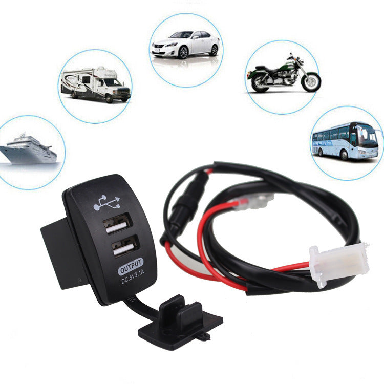 3.1Ausb Car Charger Universal Type For Cars And Motorcycles