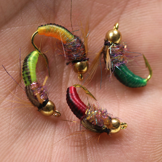 Ice Silk Copper Head Nymph Hook Fly Fishing Hair Hook