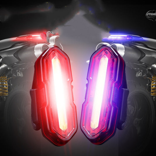 Cycling Tail Light Highlighting USB Tail Light Bicycle Accessories Night Riding Light