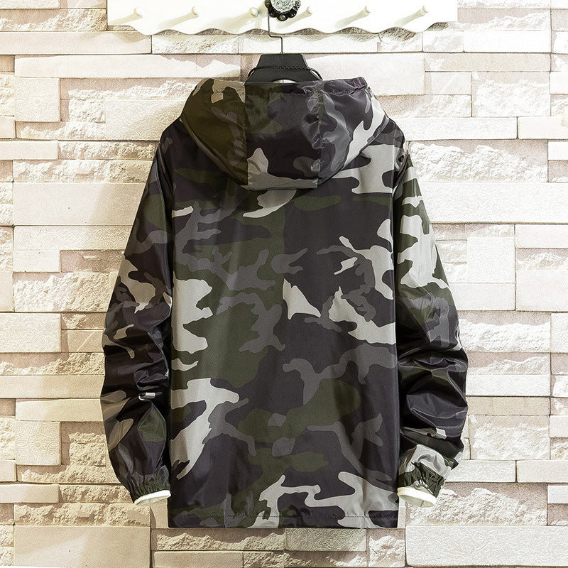 Camouflage Spring And Autumn Men's