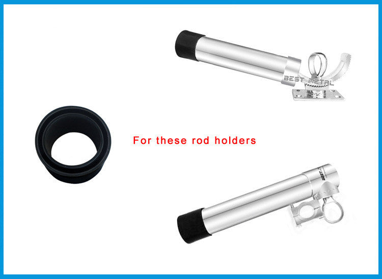 Fishing rod holder Fishing Rod Holder Rubber Protective Cap Fishing Rod Barrel Sheath