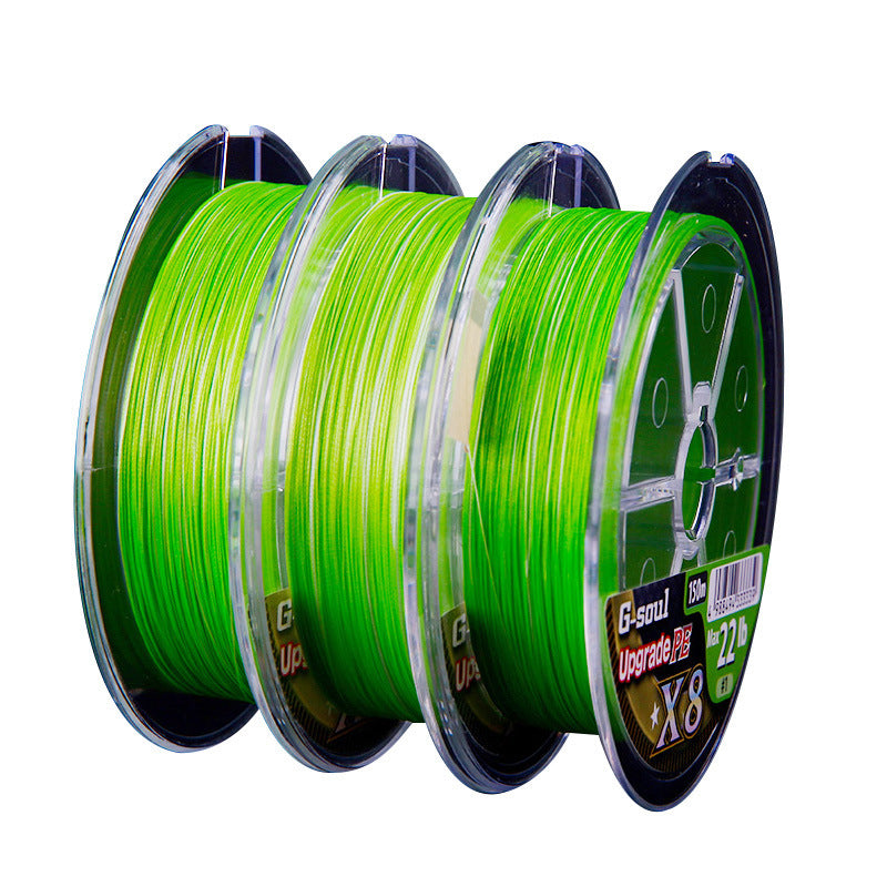 Fishing Line Ygk Pe Line 8 Series PE Lure X8 Fluorescent Color