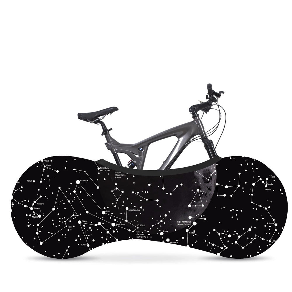 Bicycle Dust Cover, Wheel Cover, Elastic Dust Cover, Starry Sky Series