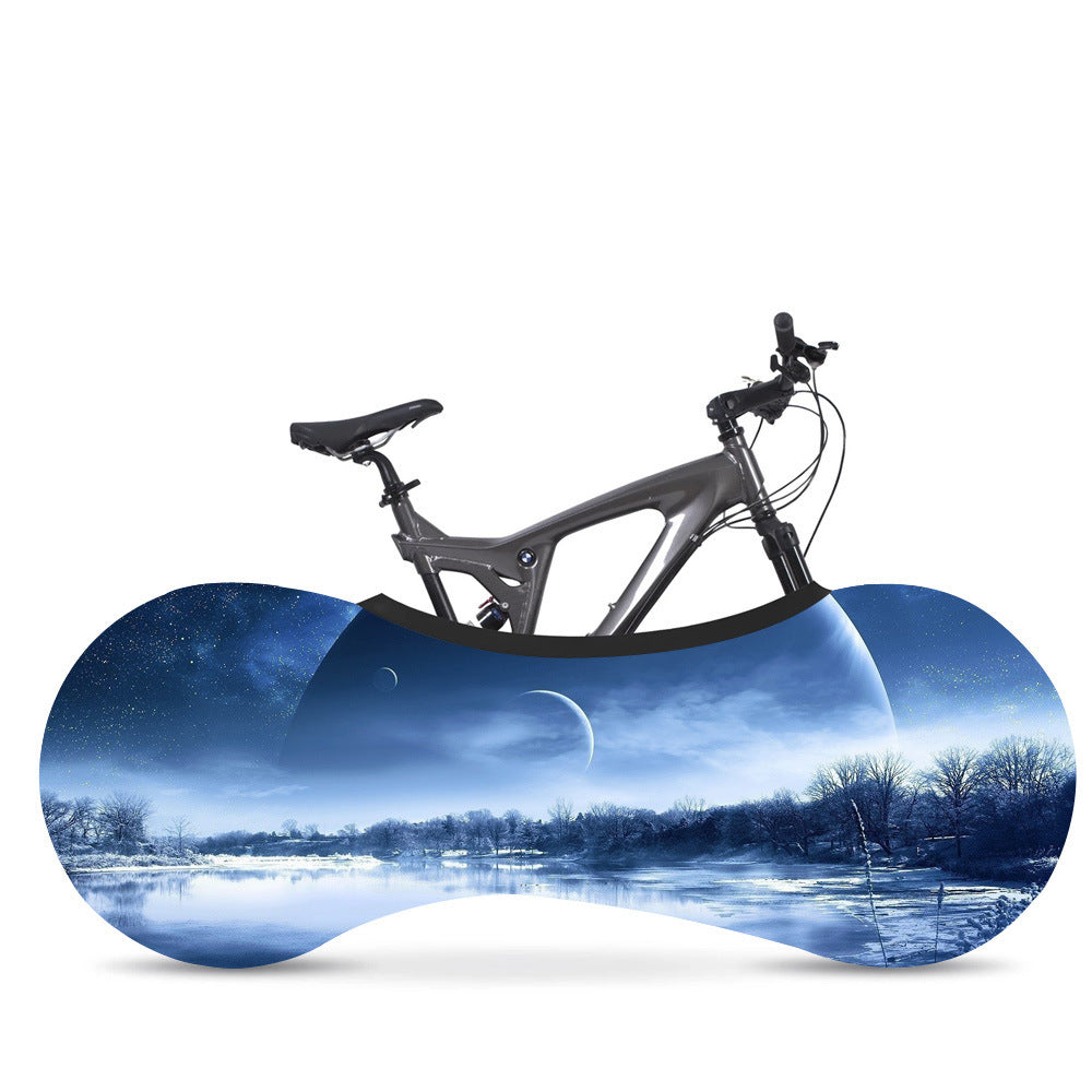 Bicycle Dust Cover, Wheel Cover, Elastic Dust Cover, Starry Sky Series