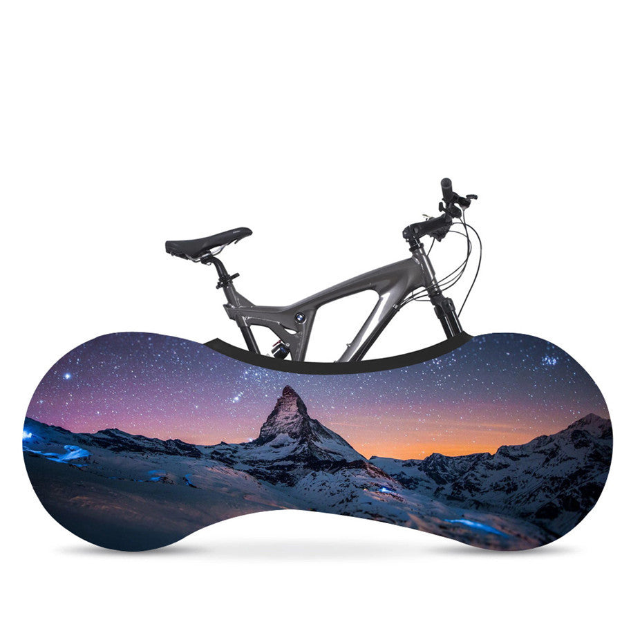 Bicycle Dust Cover, Wheel Cover, Elastic Dust Cover, Starry Sky Series