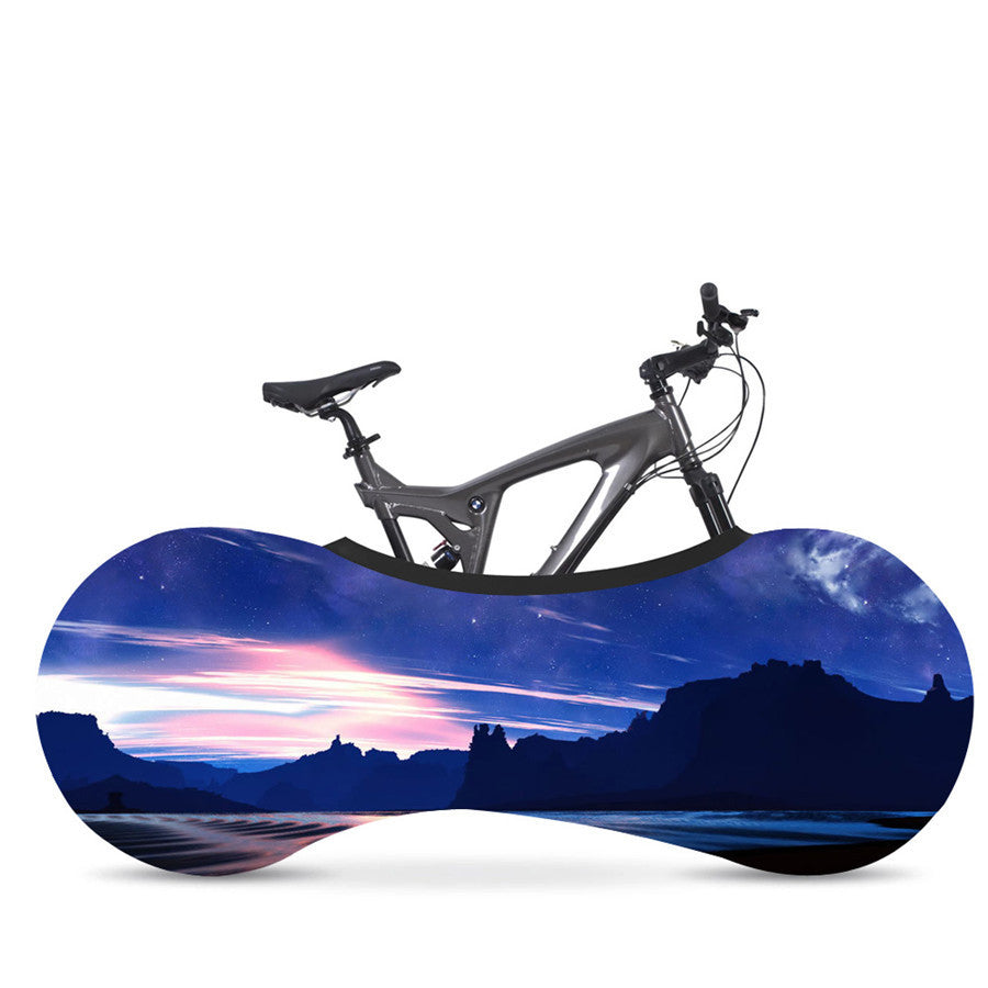 Bicycle Dust Cover, Wheel Cover, Elastic Dust Cover, Starry Sky Series