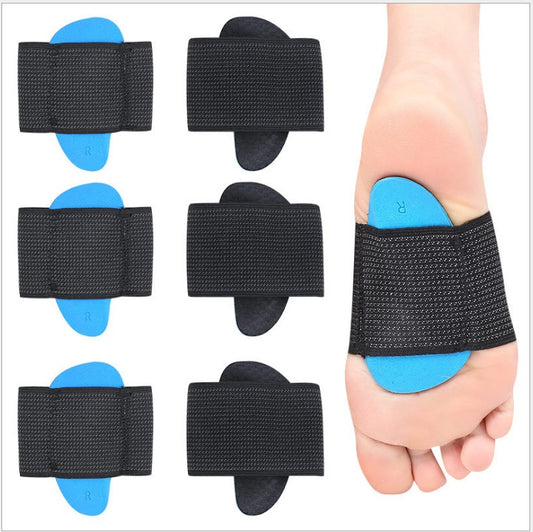 EVA Sports Foot Pad For Men And Women Flat Foot Arch Support Half Pad Inner And Outer Eight-shaped Orthopedic Foot Pad