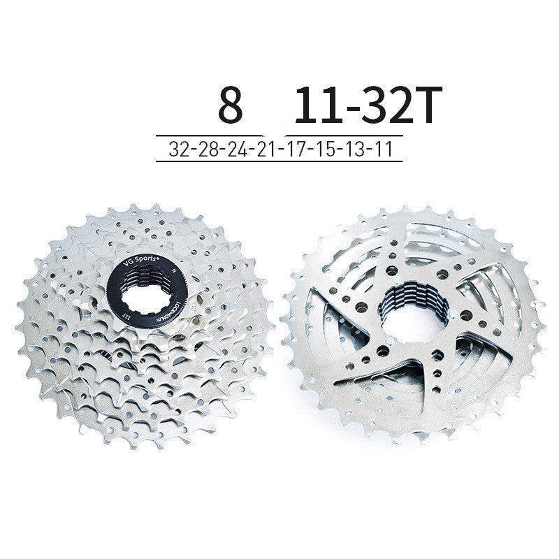 Sports Mountain Road Bike Flywheel  Speed Lightweight Large Gear Anti-rust Bicycle Accessories