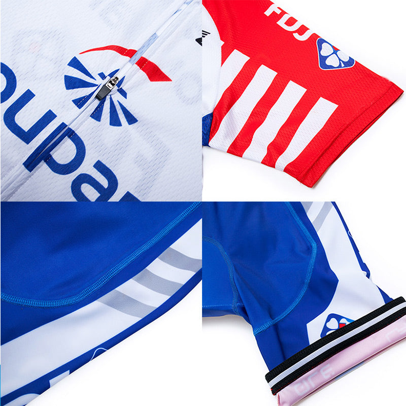 Cycling Summer Short-Sleeved Suspenders Cycling Jersey Suit Mountain Team Version Bike Short Top