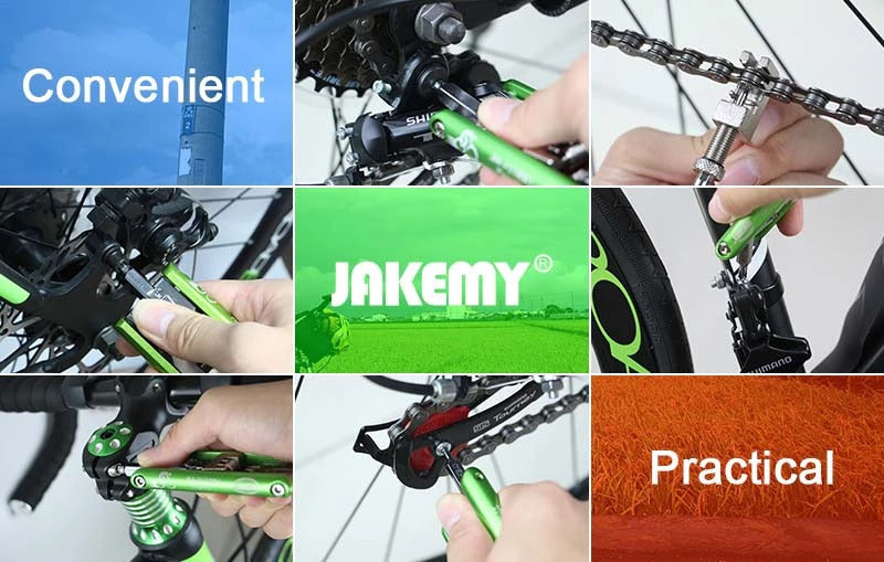 Jiecome Pj1001 Bicycle Repair Tool 11 In 1 Screwdriver Set