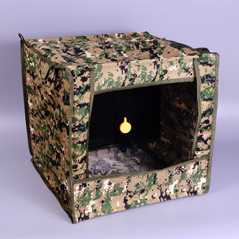 Foldable Slingshot Target-Box Catapult-Case-Holder Shooting-Archery Hunting Camouflage