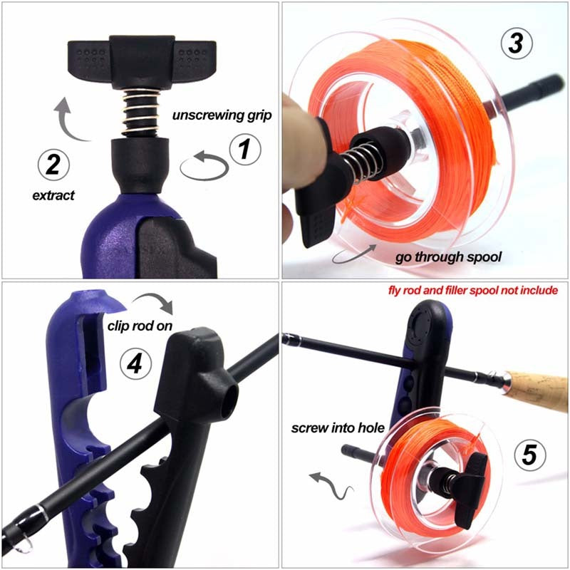 Fishing Reel Winder, Fishing Rod Winder, Fishing Reel, Quick Throwing Rod, Convenient Reel Accessories, Factory Direct Sales