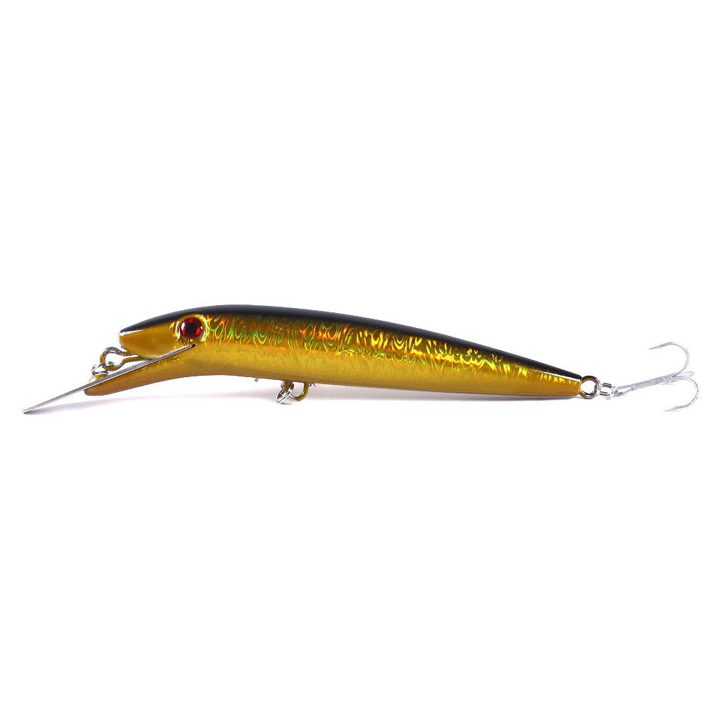 Big Sea Trolling Fishing Lures 20cm 49g Metal Tongue Lure Bait Minnow Artificial Bait