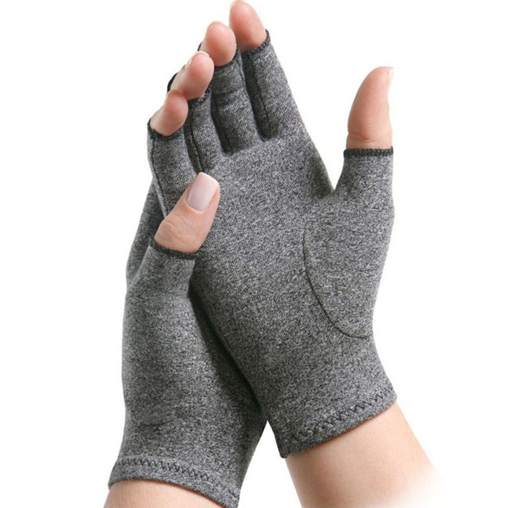 Fingerless Pressure Gloves Arthritis Rehabilitation Training Nursing Gloves