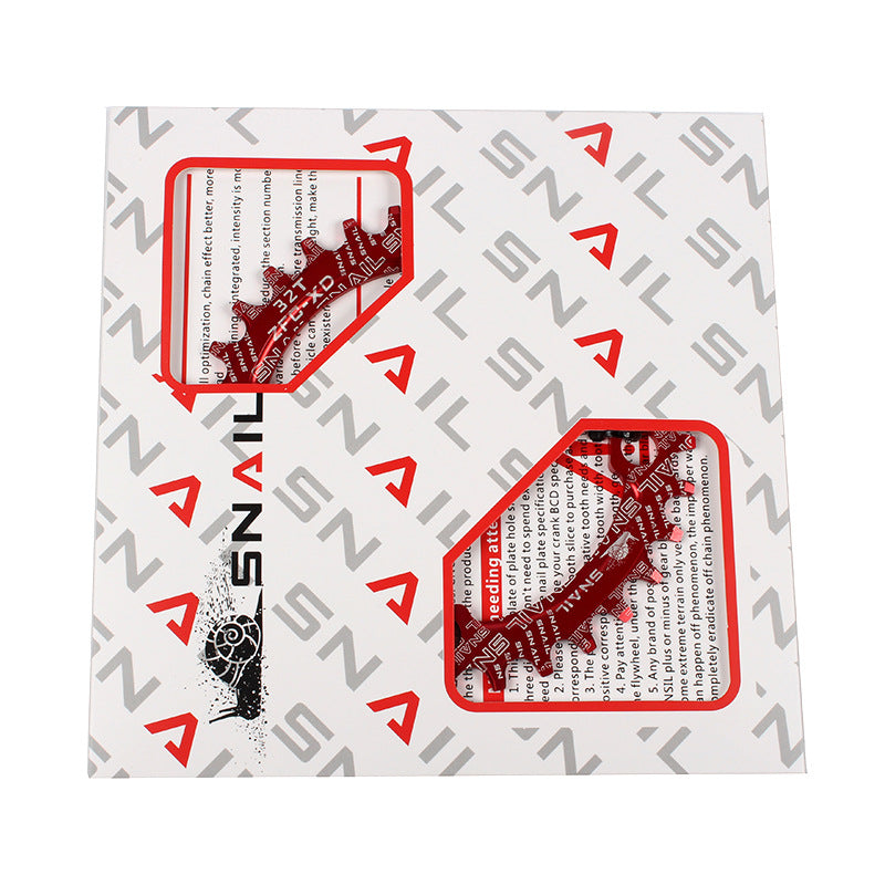 Cross-Border Snail Positive And Negative Tooth Disc 96-104Bcd Mountain Bike Disc Oval Disc