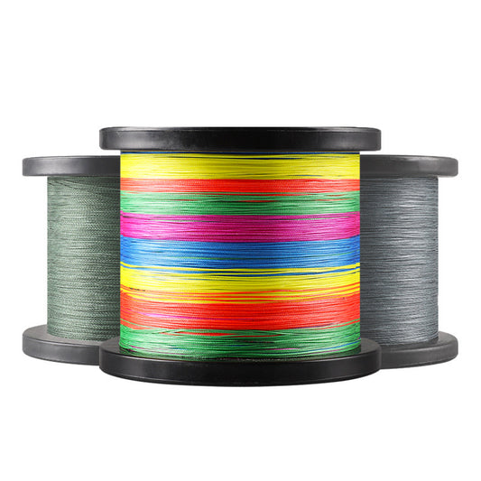 Strong pull fishing line