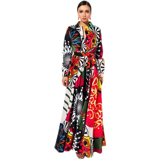 Printed Summer Women's Dress