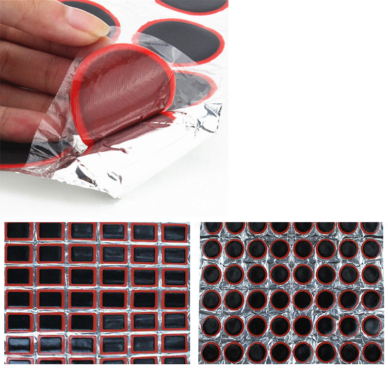 Mountain Bike Tire Repair Film 48 Pcs Tire Repair Film