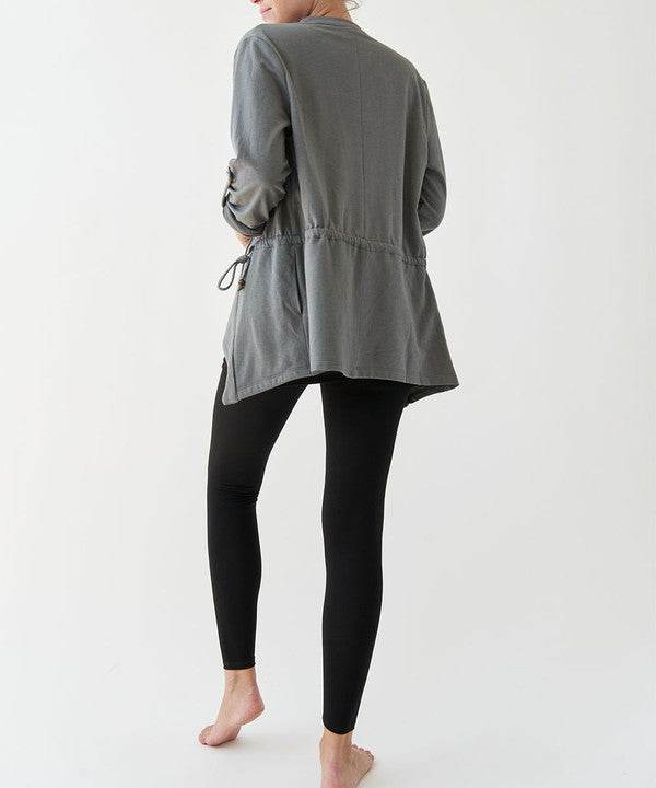 HEMP OPEN FRONT JACKET - Organic ECO Friendly