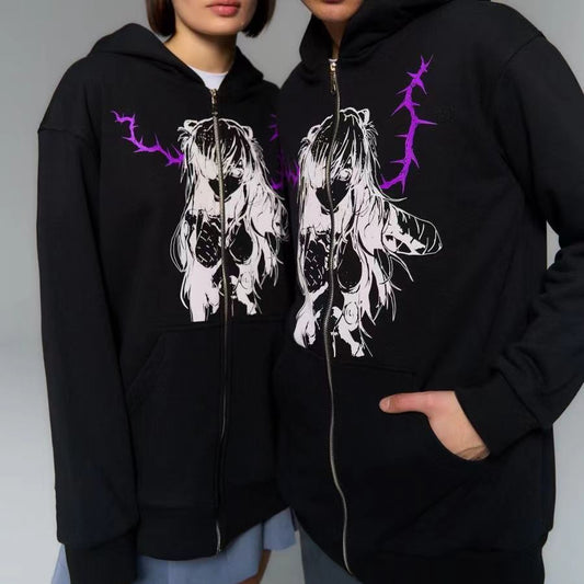 Fashion Autumn Ladies Hoodie Printing