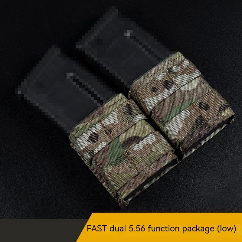 Field Hunting Molle System Accessory Kit FAST Dual 556 Camouflage Function Pack Low