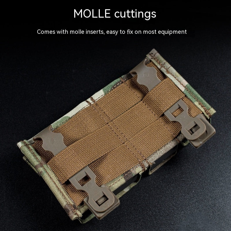 Field Hunting Molle System Accessory Kit FAST Dual 556 Camouflage Function Pack Low