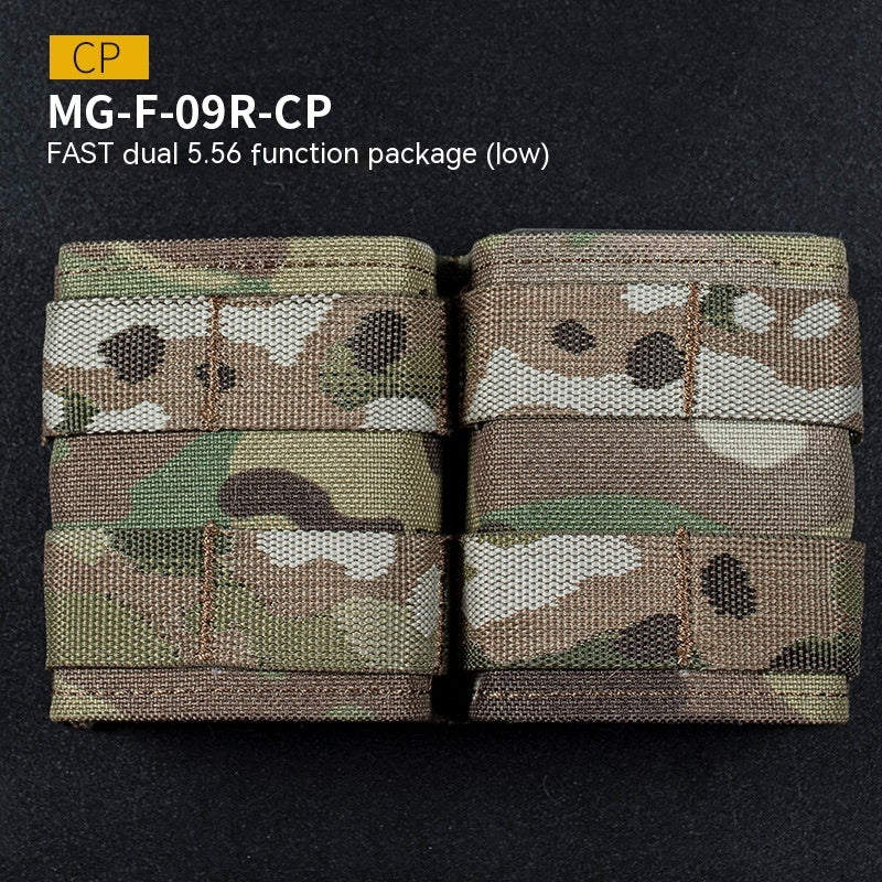 Field Hunting Molle System Accessory Kit FAST Dual 556 Camouflage Function Pack Low