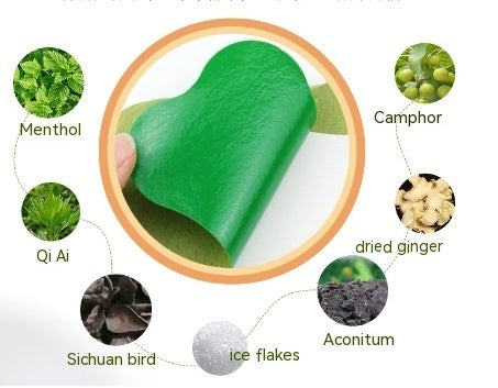 Lumbar Spine Stickers Mugwort Boxed Mugwort Medicine For Hair Warming Moxibustion Cream