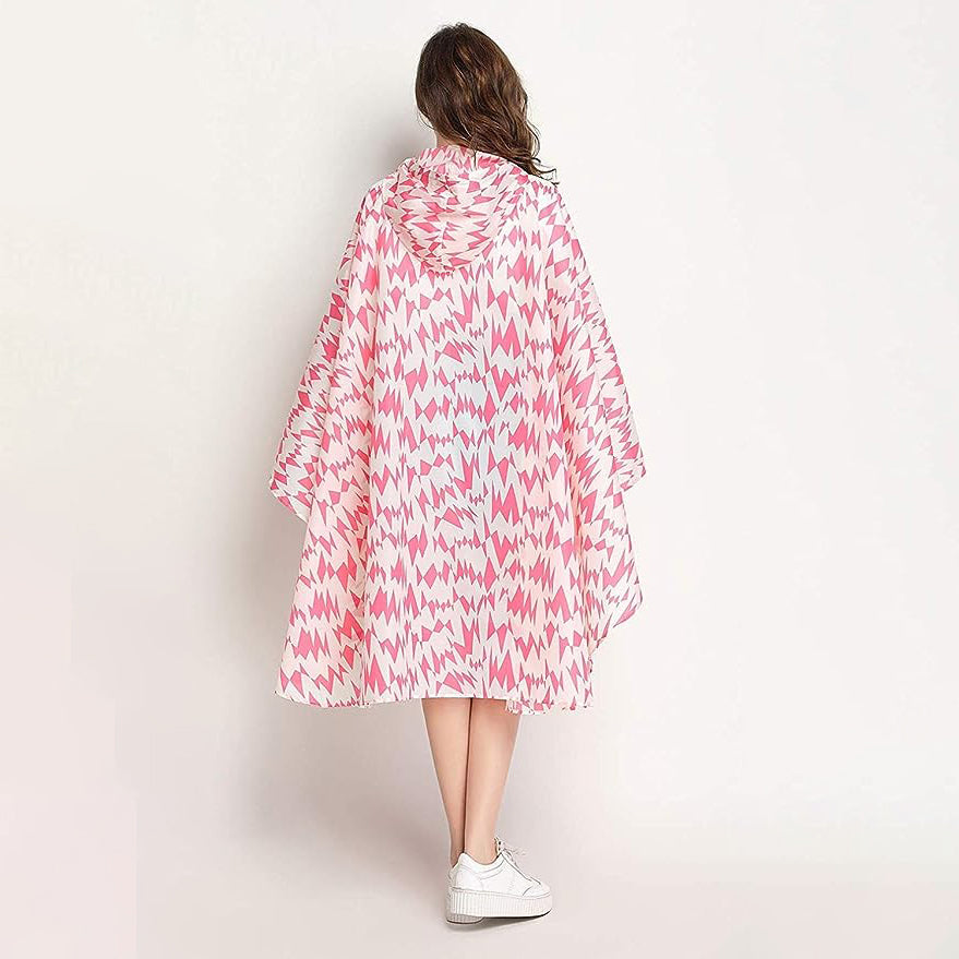 Windproof Trendy Travel Backpack Electric Car Bicycle Bike Hiking Windbreaker Raincoat Poncho