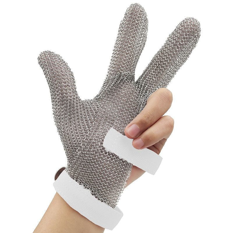 Wear-resistant Stainless Steel Metal Iron Gloves