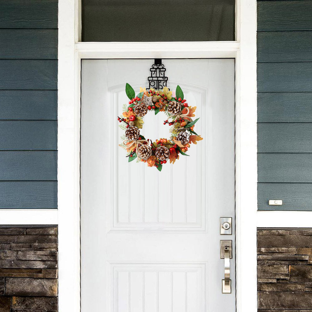 Autumn harvest decorative wreath